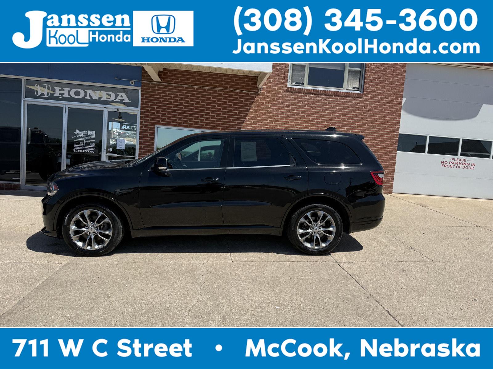 DB Black 2019 Dodge Durango SUV / Crossover All-Wheel Drive 8-Speed Automatic