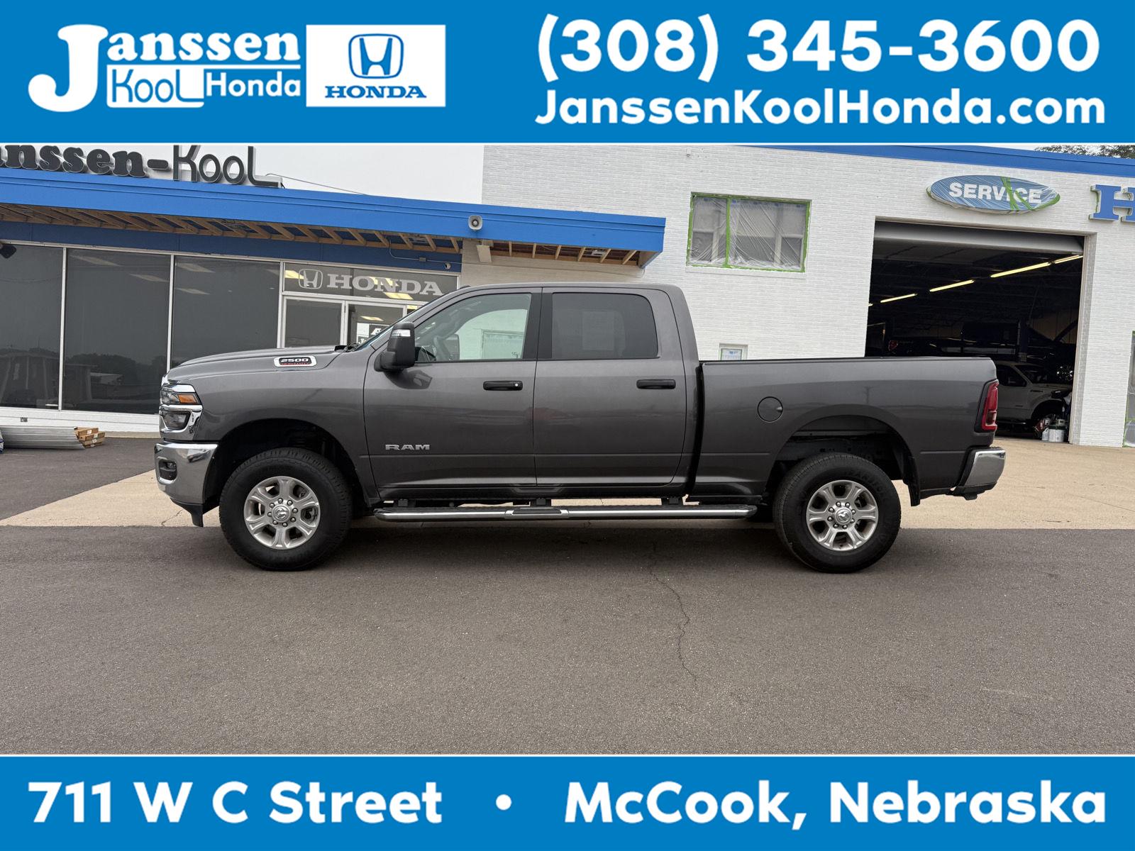 Gray (Granite Crystal Metallic Clearcoat) 2026 RAM 2500 Pickup Truck Four-Wheel Drive Automatic