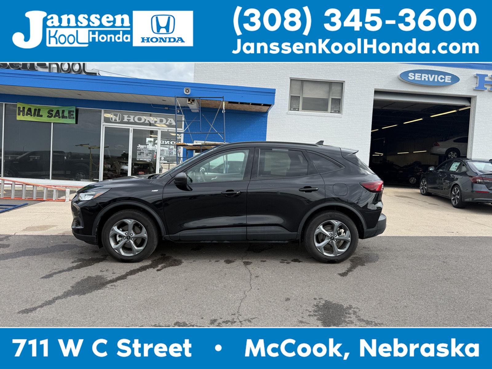 CRYSTAL BLACK PEARL 2025 Ford Escape SUV / Crossover All-Wheel Drive 8-Speed Automatic