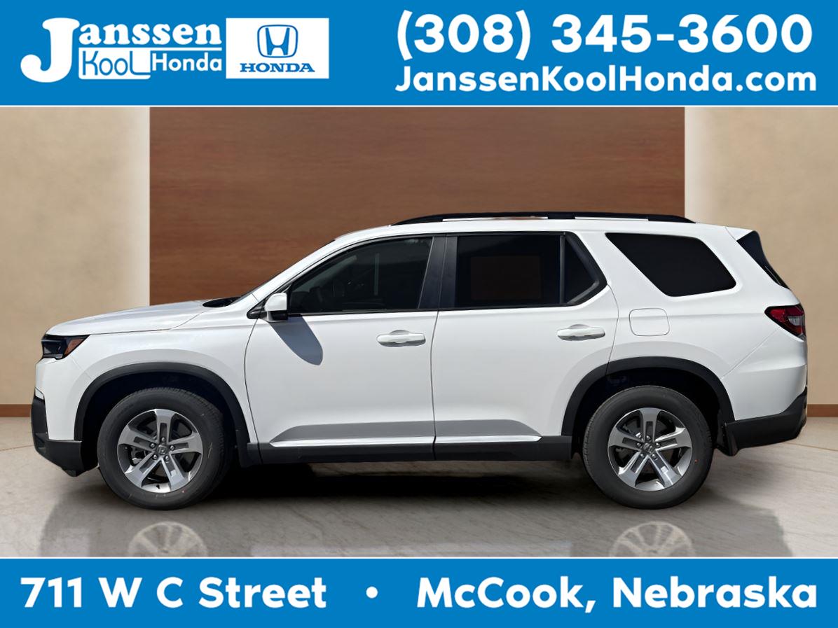 Platinum White Pearl 2026 Honda Pilot EX-L AWD SUV / Crossover All-Wheel Drive Automatic