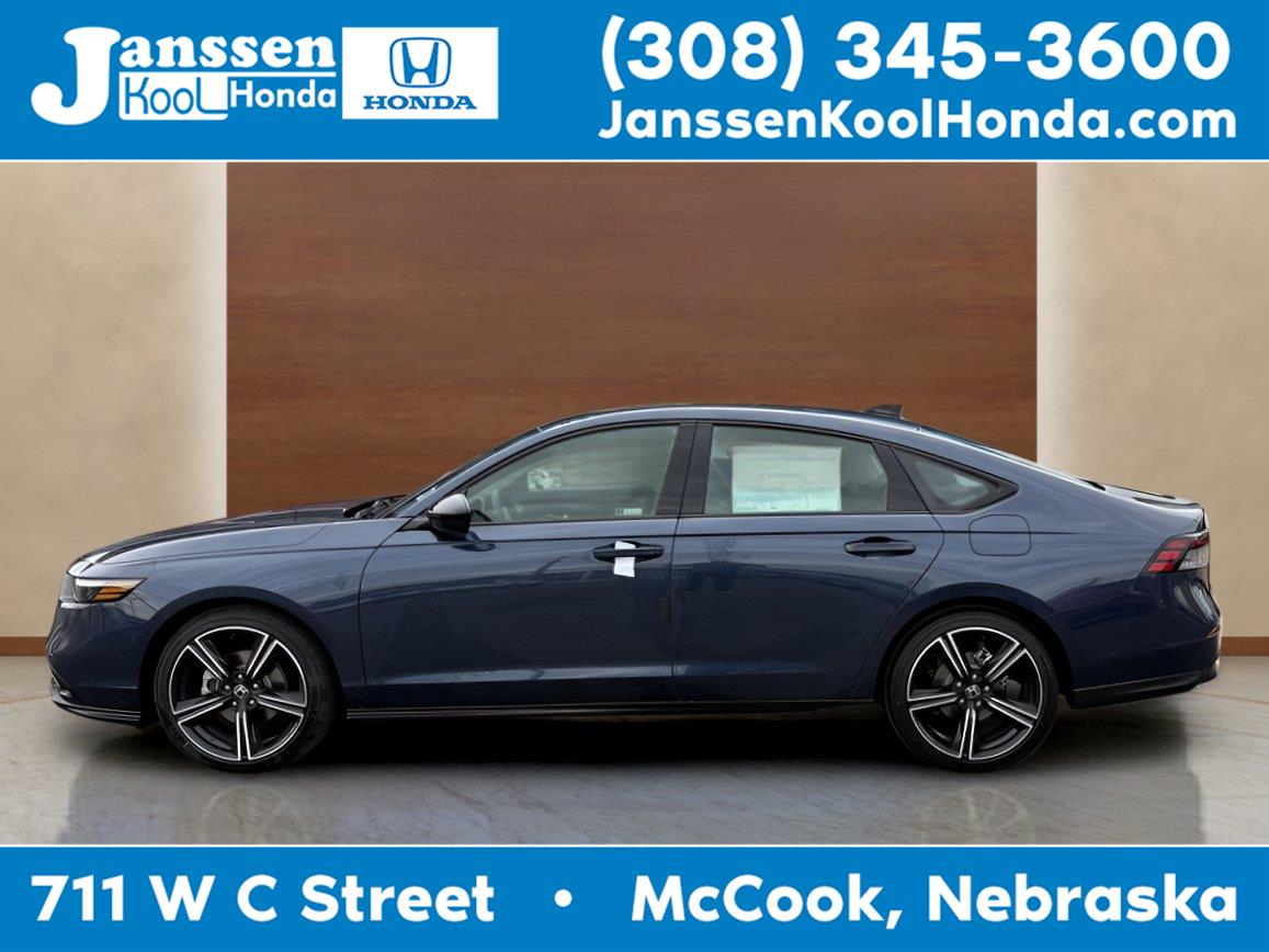 Canyon River Blue Metallic 2026 Honda Accord Sedan Front-Wheel Drive Continuously Variable Transmission
