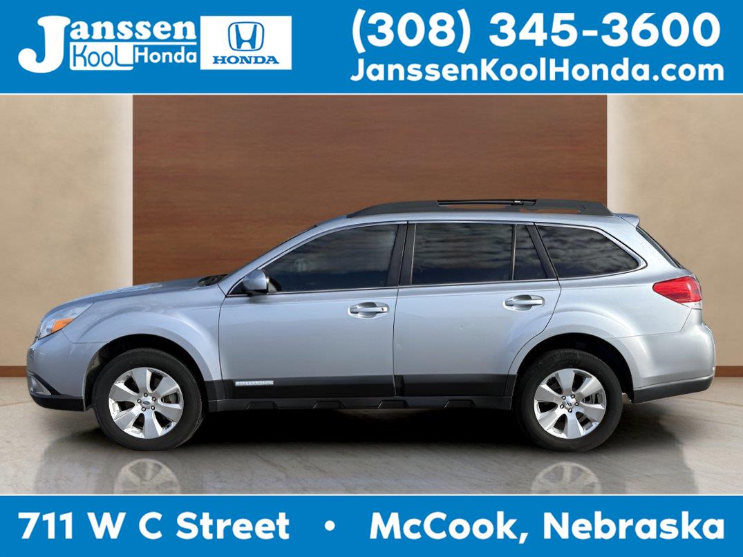 Ice Silver Metallic 2012 Subaru Outback Wagon All-Wheel Drive Automatic