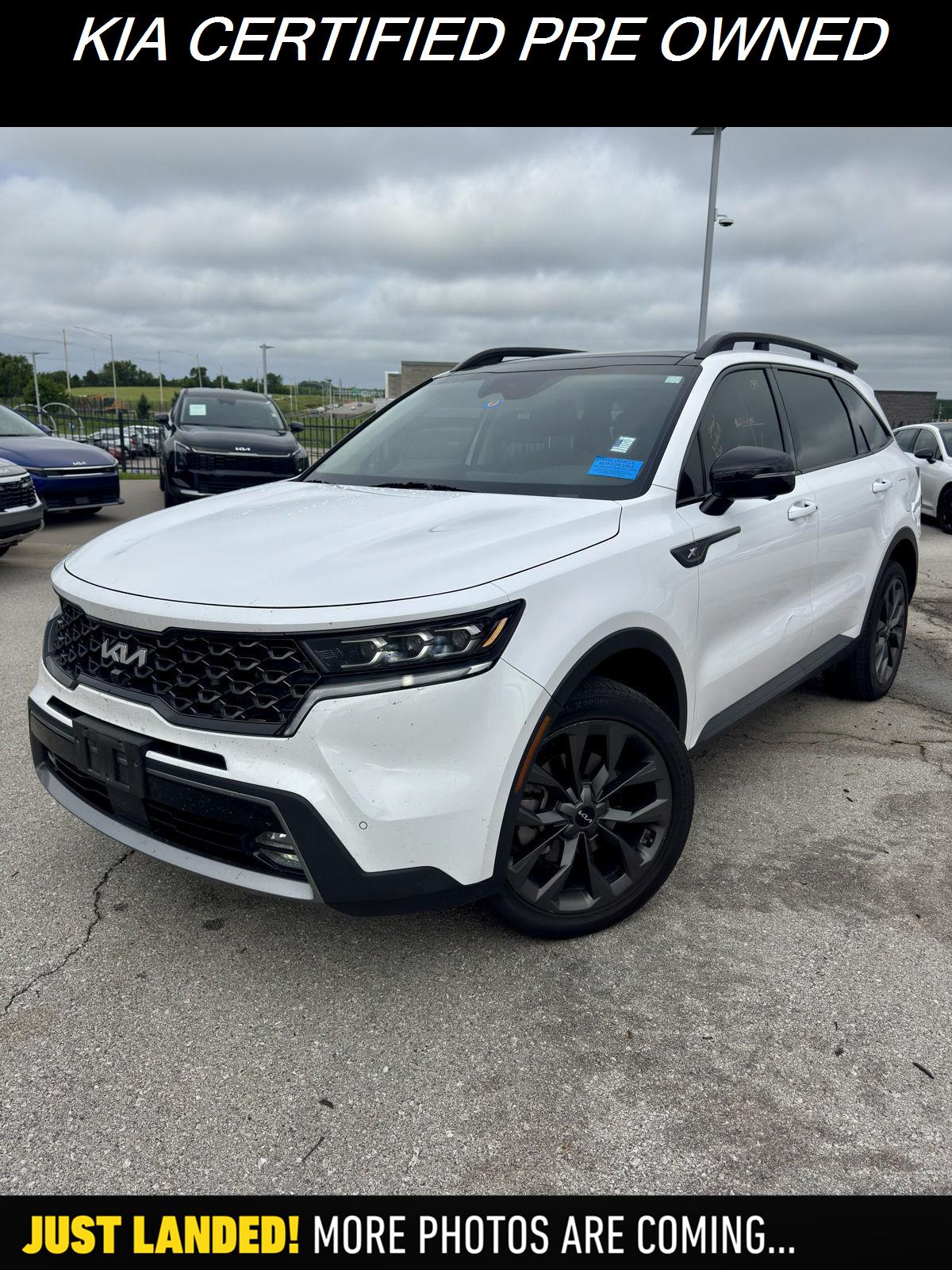 Glacial White Pearl 2023 Kia Sorento X-Line SX Prestige AWD SUV / Crossover All-Wheel Drive 8-Speed Automatic