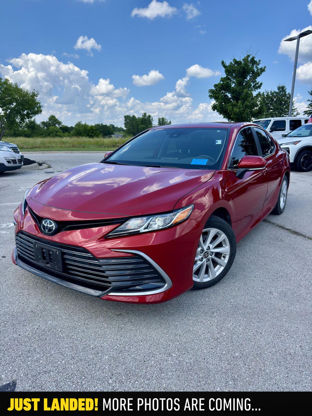 Supersonic Red 2024 Toyota Camry Sedan Front-Wheel Drive 8-Speed Automatic