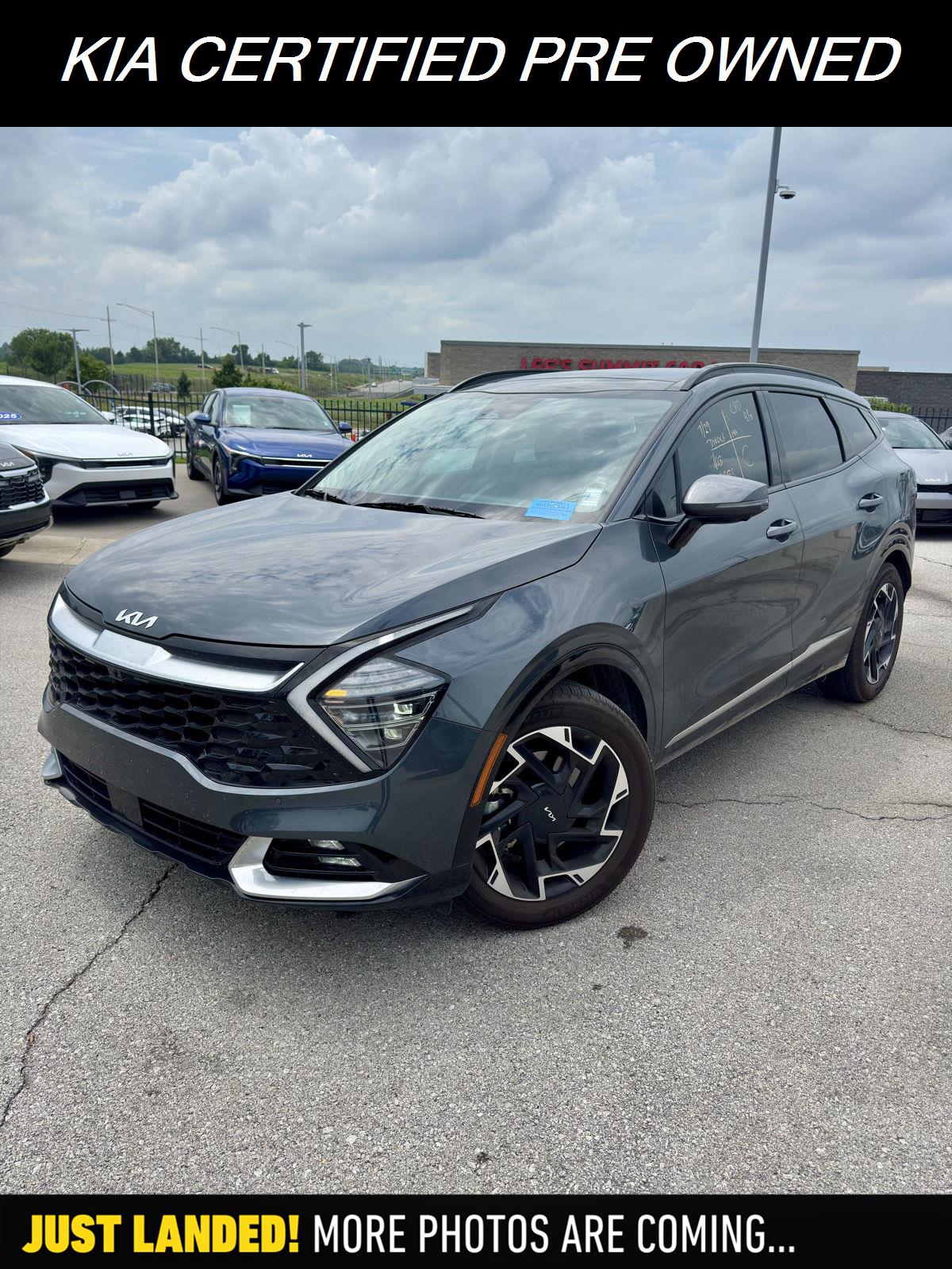 Gravity Gray 2025 Kia Sportage SUV / Crossover Front-Wheel Drive 8-Speed Automatic