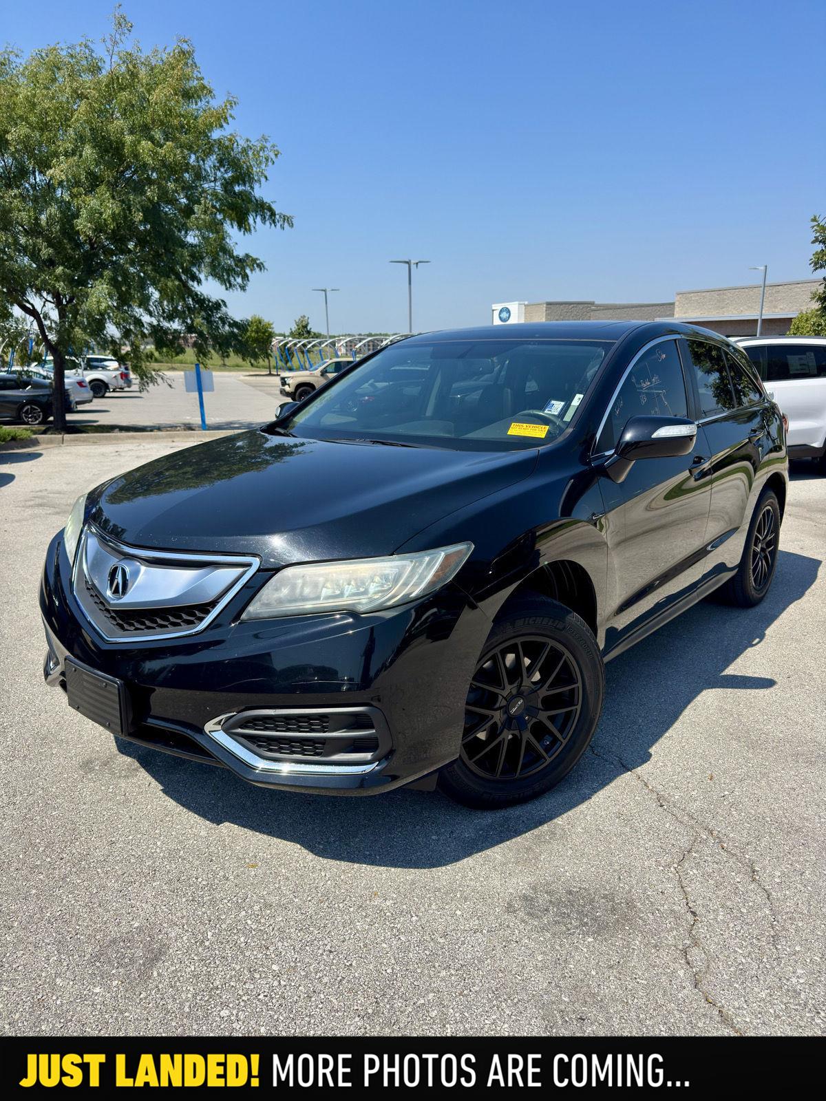 Crystal Black Pearl 2017 Acura RDX SUV / Crossover Front-Wheel Drive Automatic