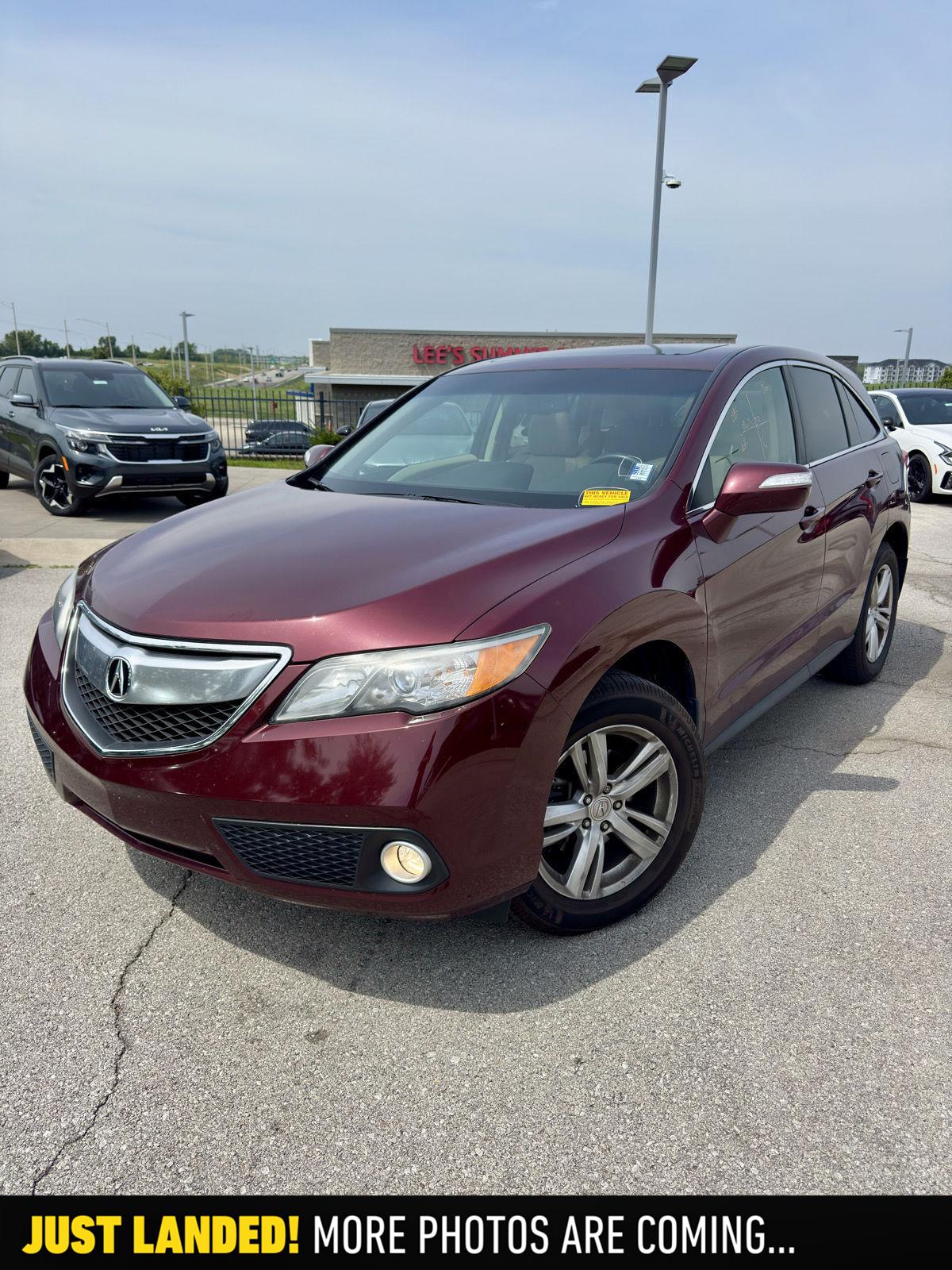 Basque Red Pearl II 2013 Acura RDX SUV / Crossover Front-Wheel Drive Automatic