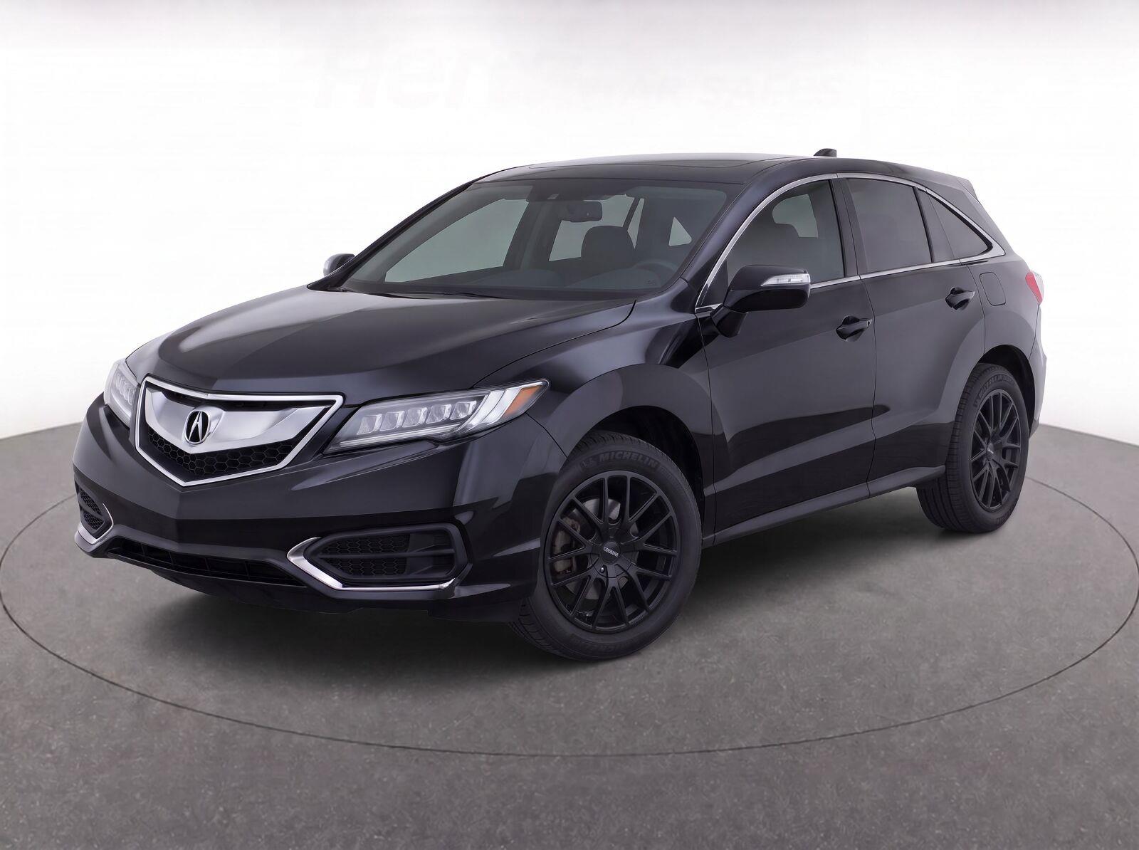 Crystal Black Pearl 2017 Acura RDX SUV / Crossover Front-Wheel Drive Automatic