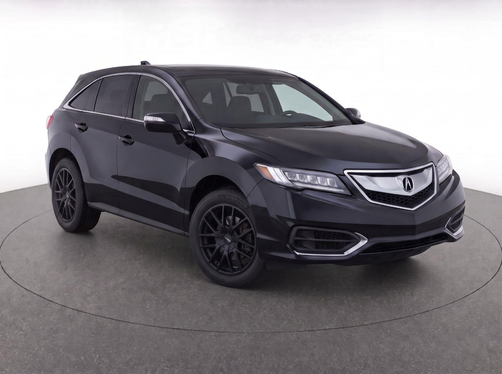 Crystal Black Pearl 2017 Acura RDX SUV / Crossover Front-Wheel Drive Automatic