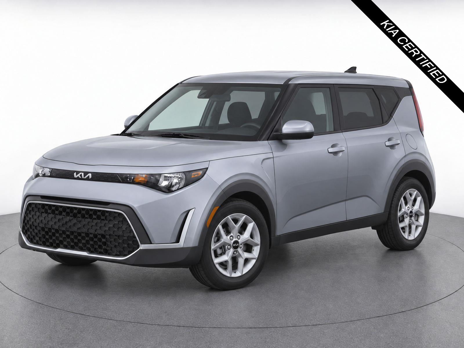 Steel Gray 2025 Kia Soul SUV / Crossover Front-Wheel Drive Continuously Variable Transmission