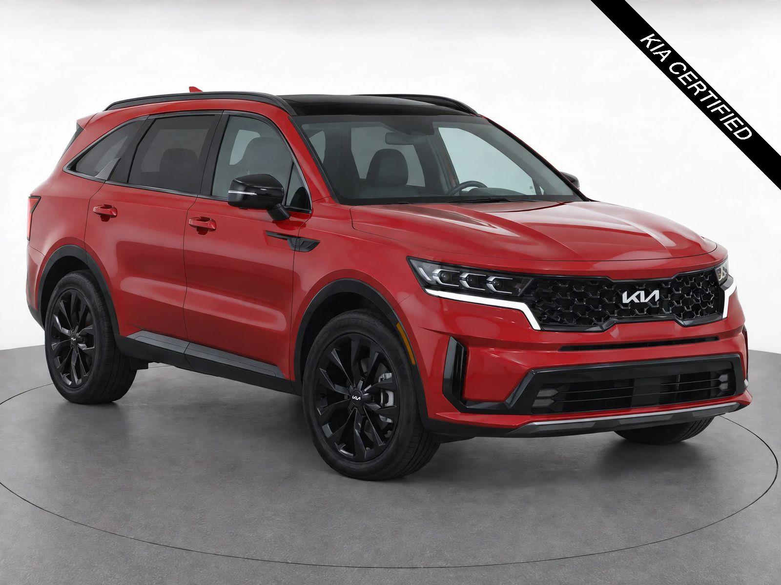 Passion Red Tintcoat 2023 Kia Sorento SUV / Crossover Front-Wheel Drive Automatic