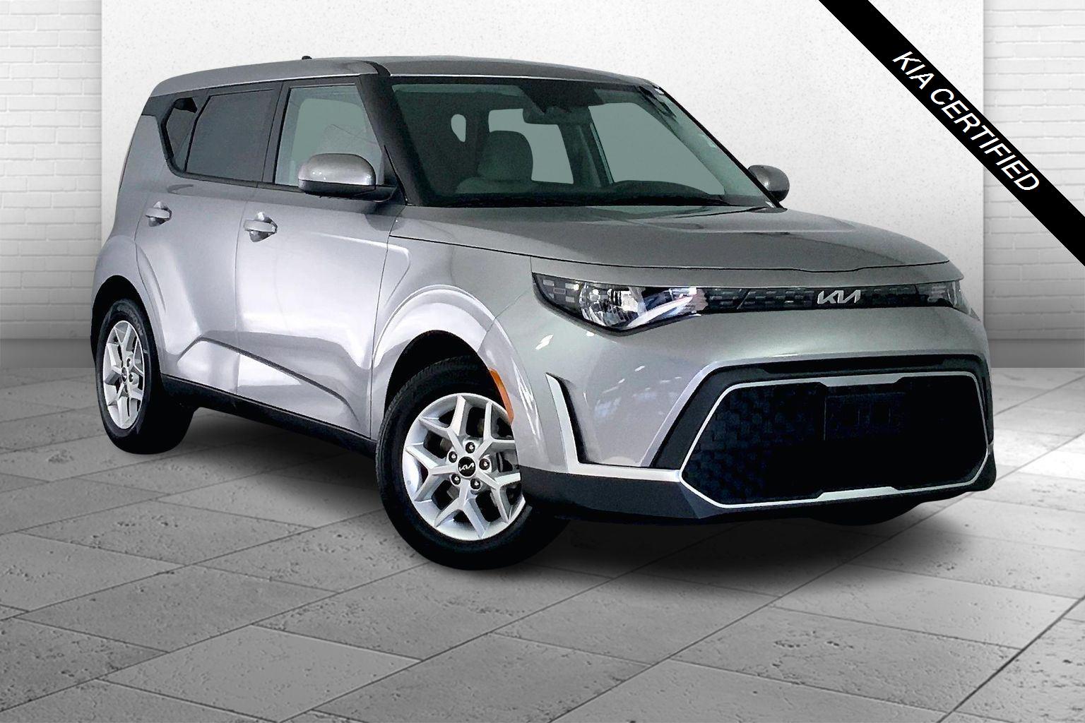 Steel Gray 2025 Kia Soul SUV / Crossover Front-Wheel Drive Continuously Variable Transmission