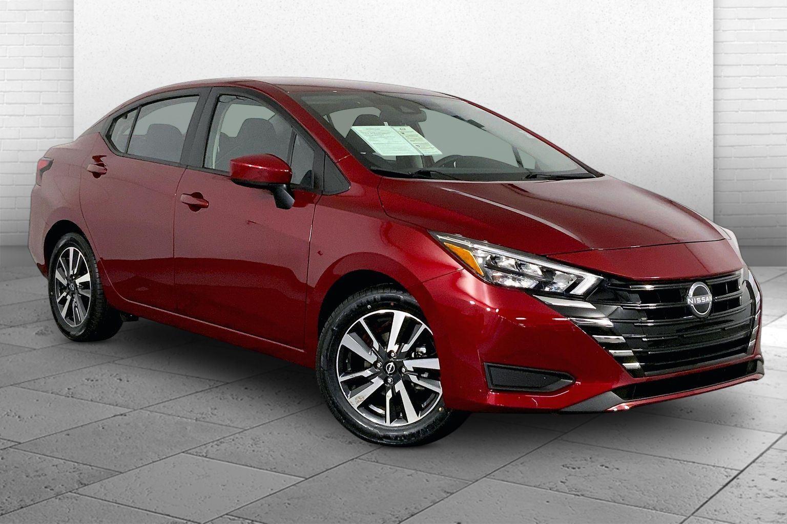 Red (Scarlet Ember Tintcoat) 2025 Nissan Versa Sedan Front-Wheel Drive Continuously Variable Transmission