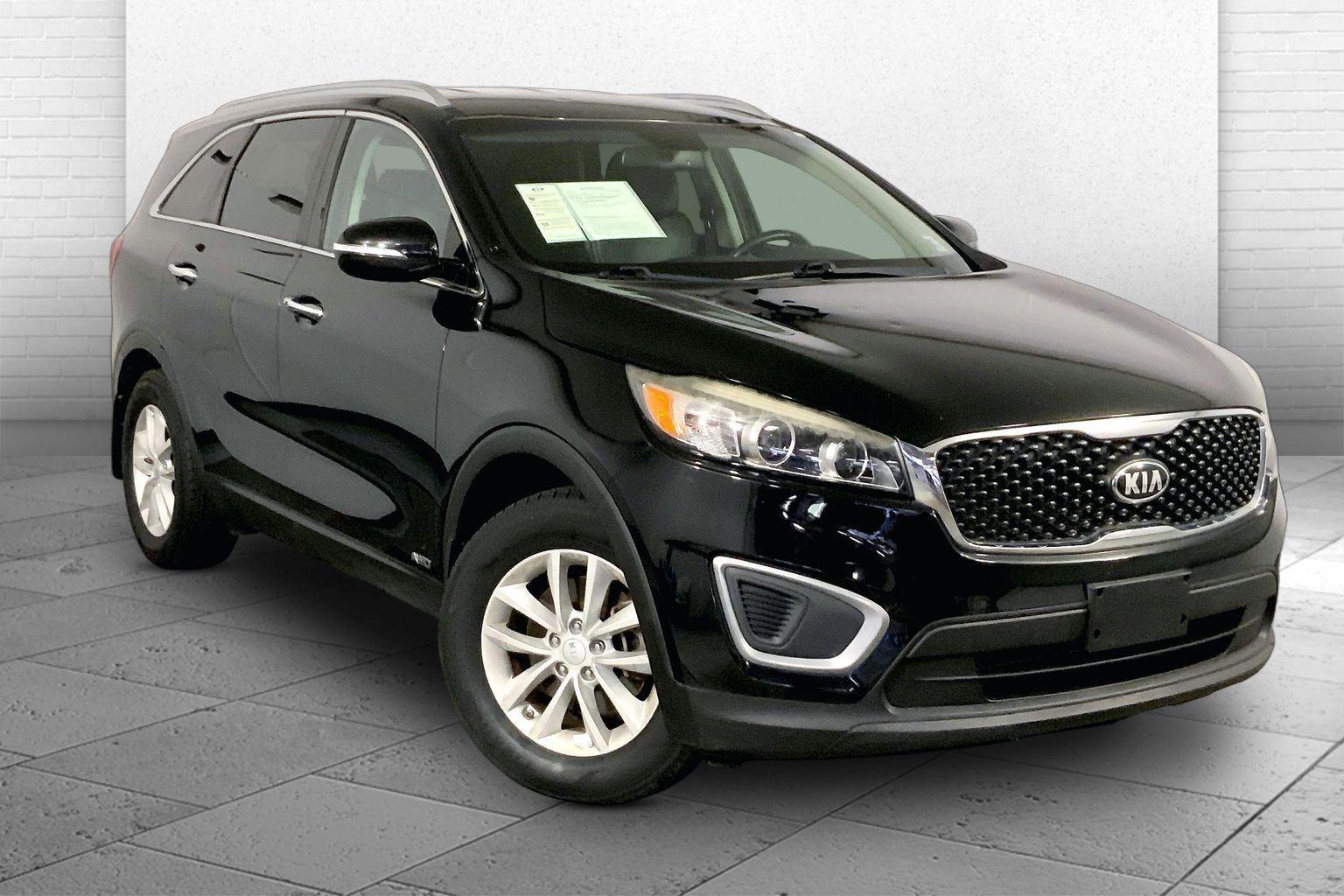 Ebony Black 2017 Kia Sorento SUV / Crossover All-Wheel Drive 6-Speed Automatic