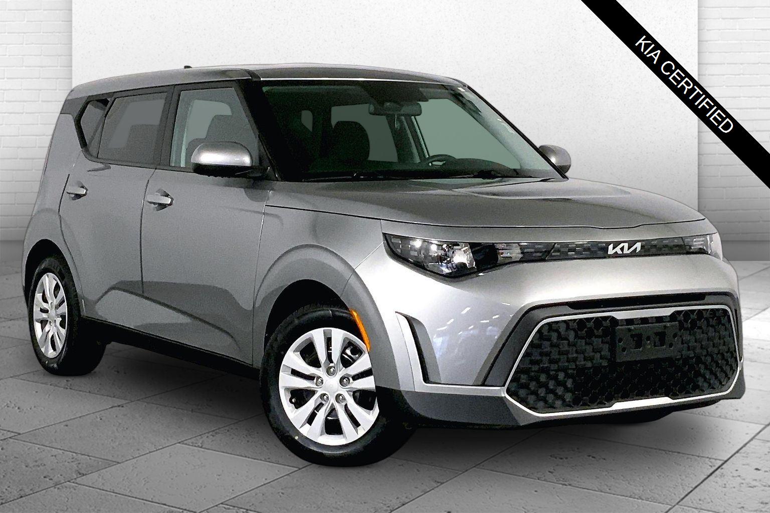 Steel Gray 2024 Kia Soul SUV / Crossover Front-Wheel Drive Continuously Variable Transmission