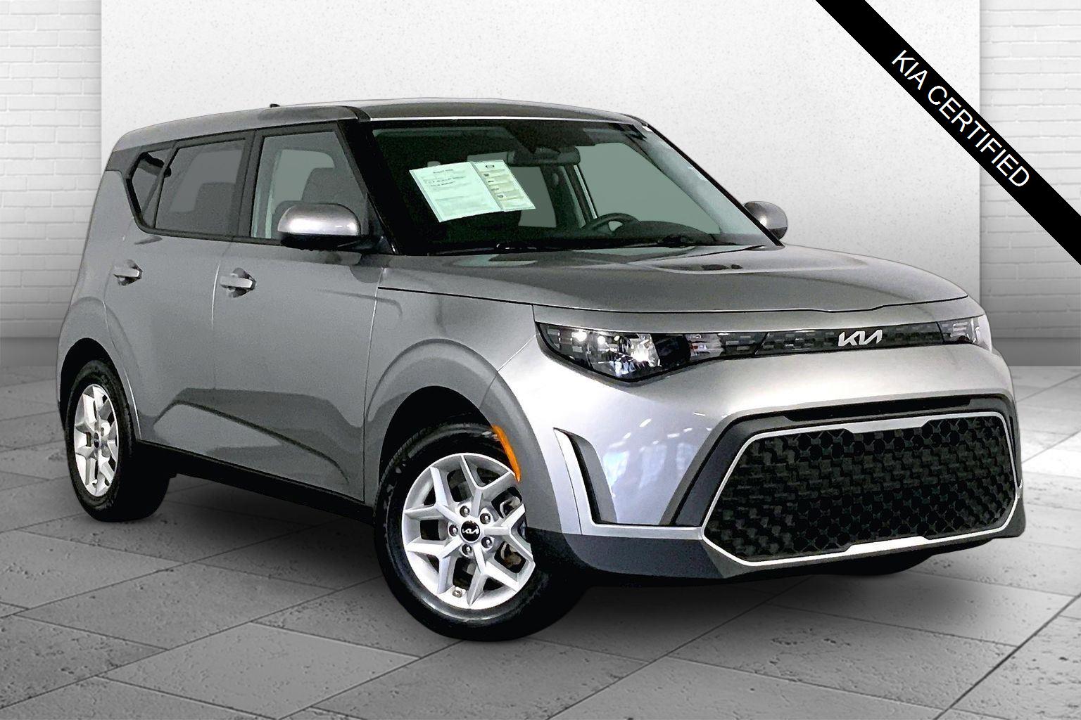 Steel Gray 2025 Kia Soul SUV / Crossover Front-Wheel Drive Continuously Variable Transmission