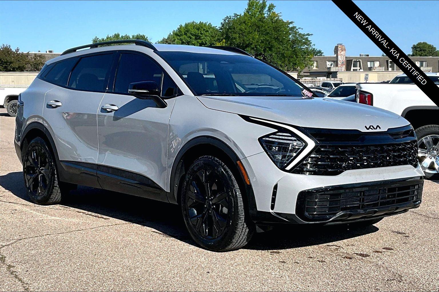Wolf Gray 2025 Kia Sportage SUV / Crossover All-Wheel Drive 8-Speed Automatic