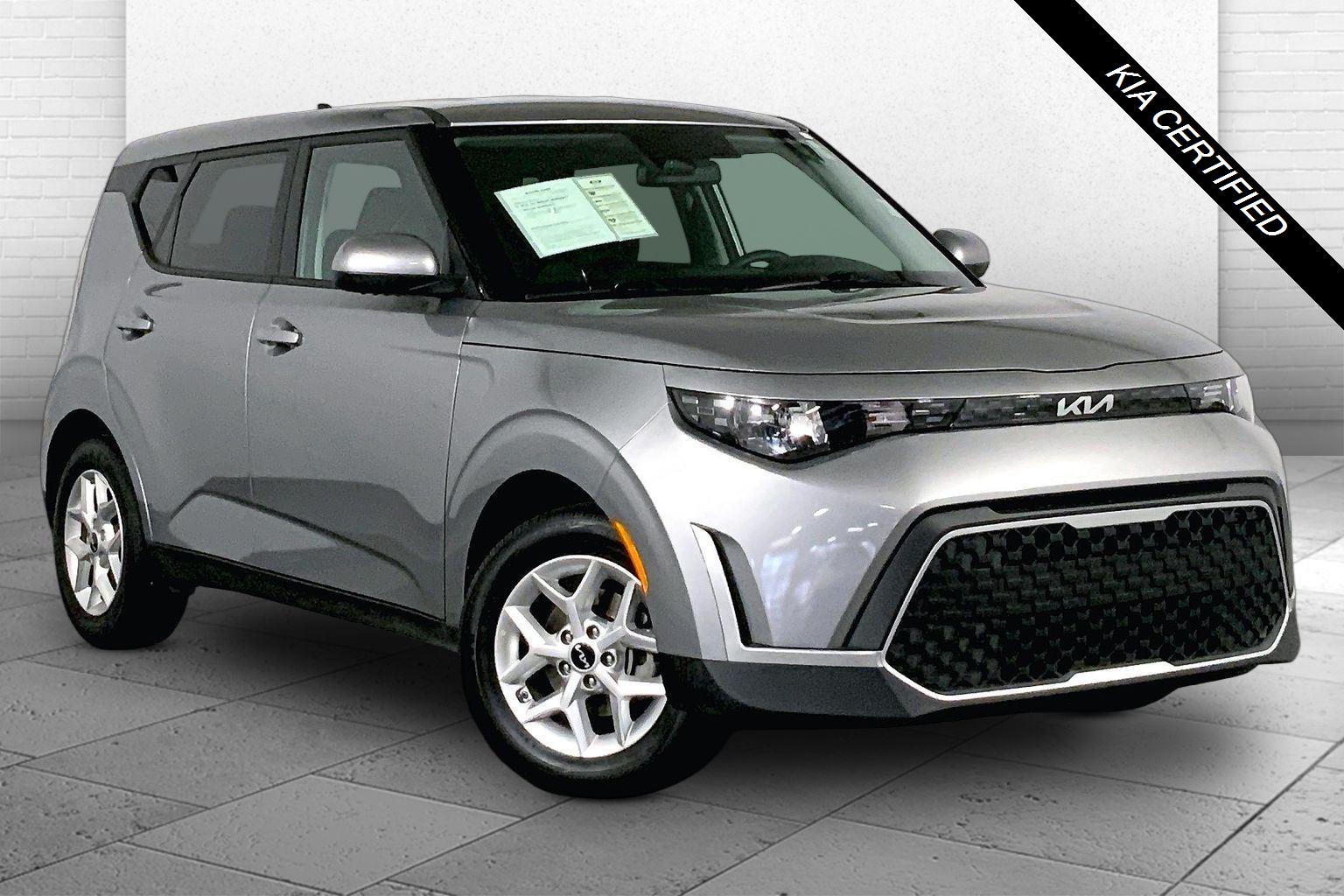Steel Gray 2025 Kia Soul SUV / Crossover Front-Wheel Drive Continuously Variable Transmission