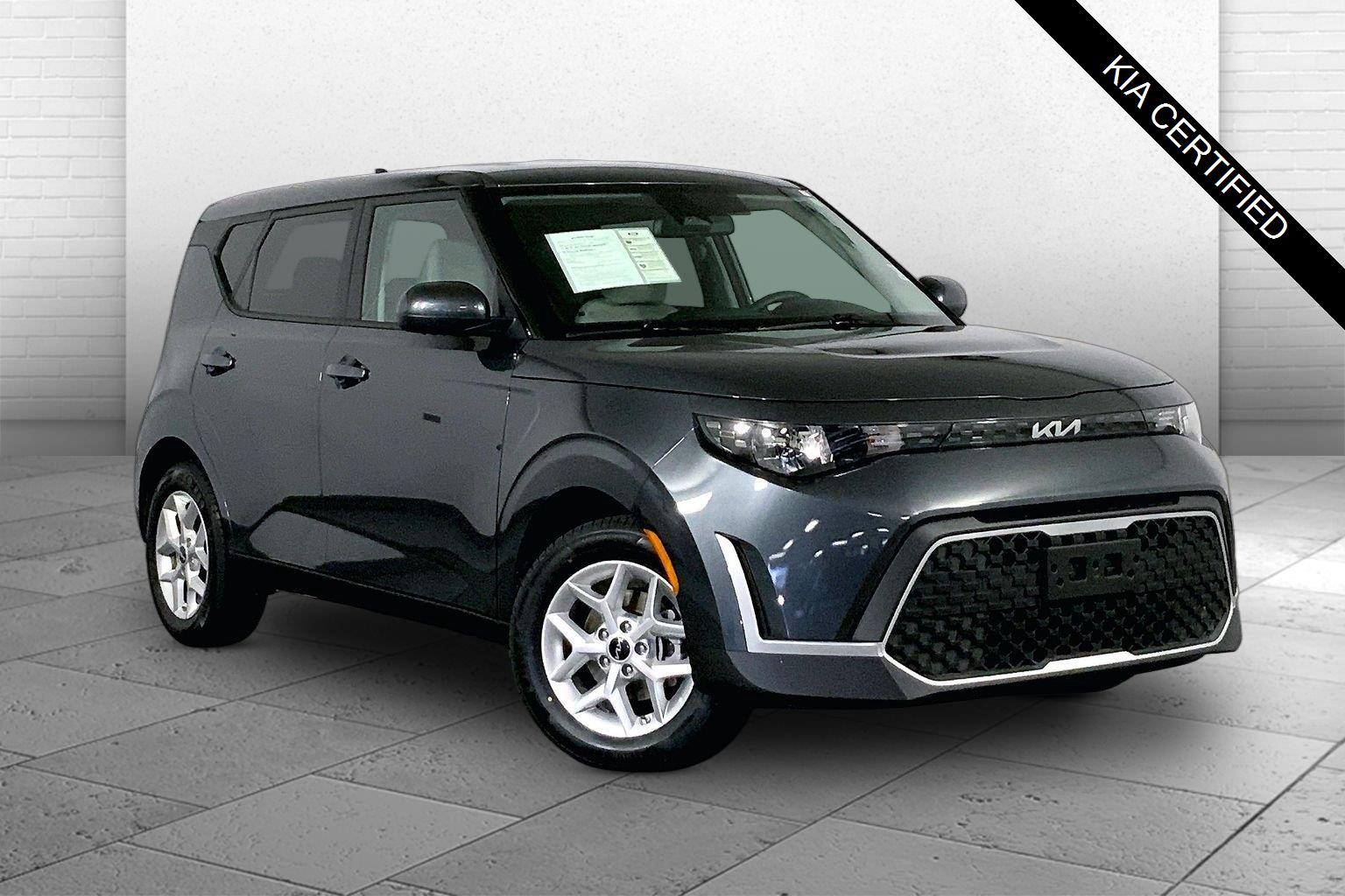 Gravity Gray 2025 Kia Soul SUV / Crossover Front-Wheel Drive Continuously Variable Transmission