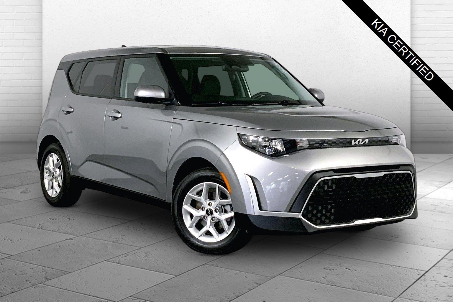 Steel Gray 2025 Kia Soul SUV / Crossover Front-Wheel Drive Continuously Variable Transmission