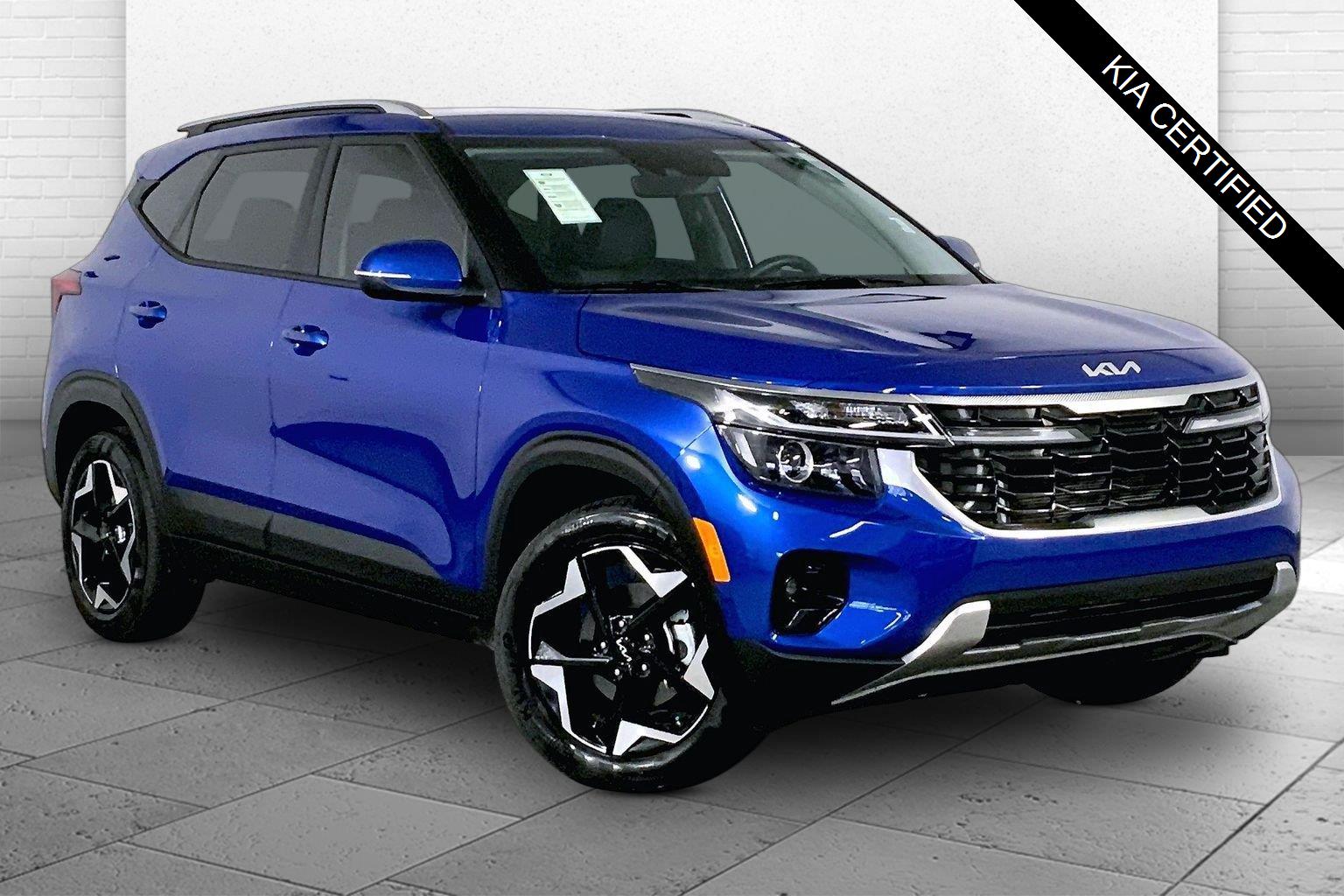 Neptune Blue 2026 Kia Seltos SUV / Crossover Front-Wheel Drive Continuously Variable Transmission