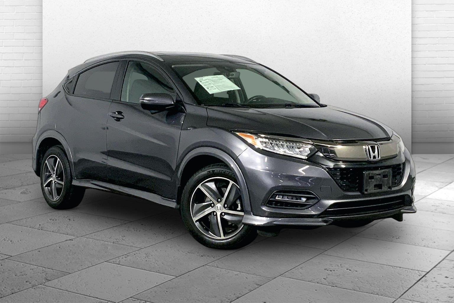 Gray (Modern Steel Metallic) 2019 Honda HR-V SUV / Crossover All-Wheel Drive 7-Speed CVT