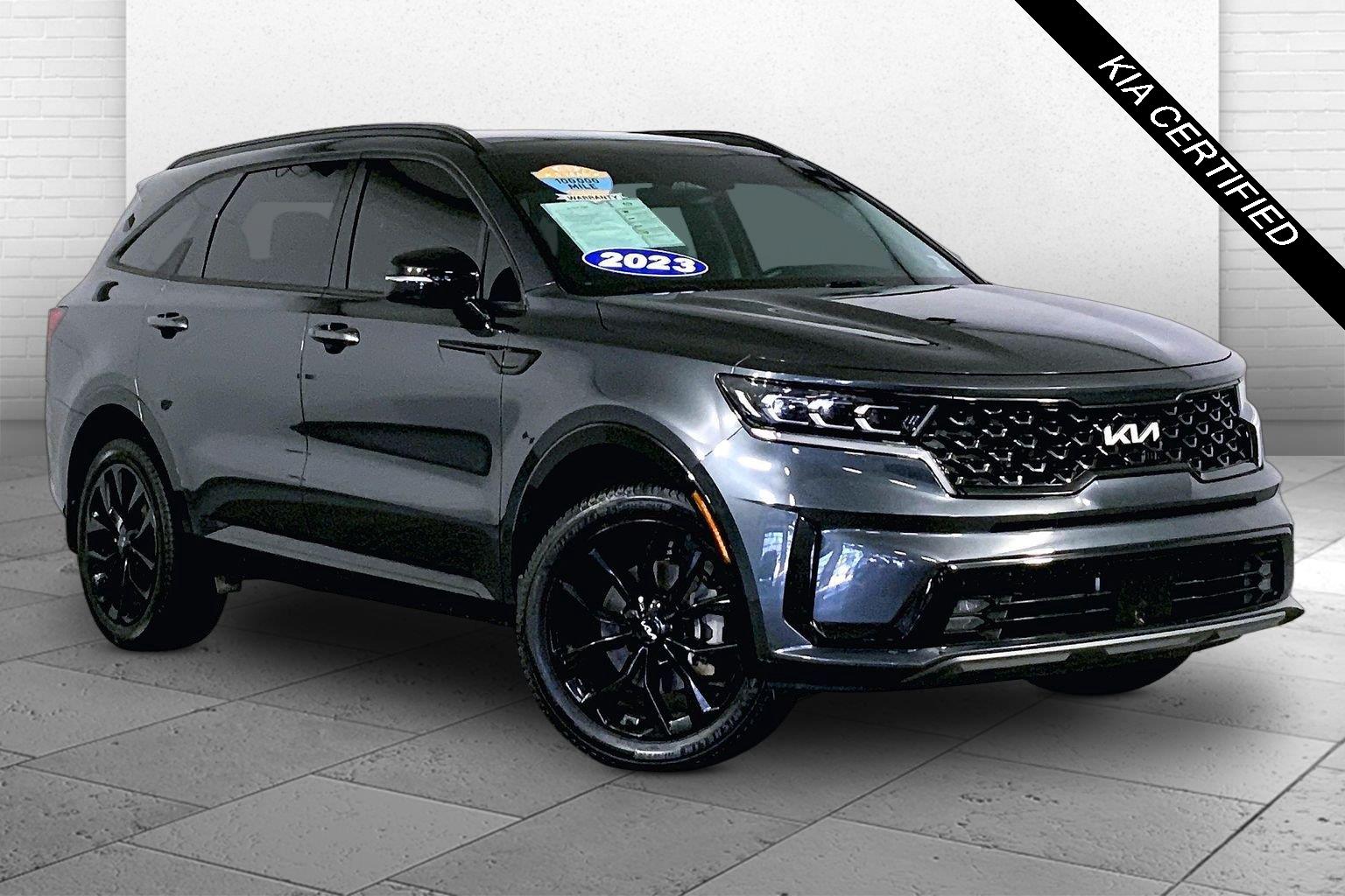 Gravity Gray 2023 Kia Sorento SUV / Crossover All-Wheel Drive Automatic