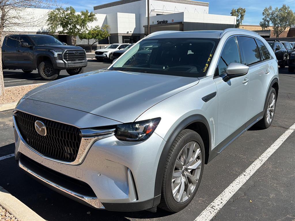 Sonic Silver 2024 Mazda CX-90 3.3 Turbo Premium AWD SUV / Crossover All-Wheel Drive Automatic