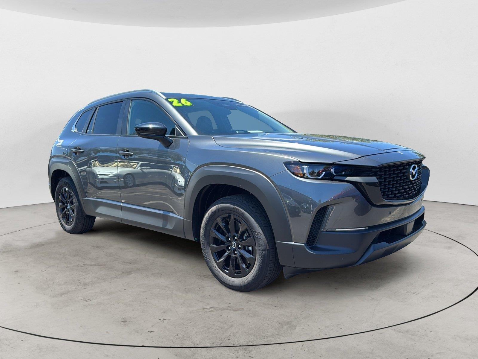Machine Gray Metallic 2026 Mazda CX-50 SUV / Crossover All-Wheel Drive Continuously Variable Transmission