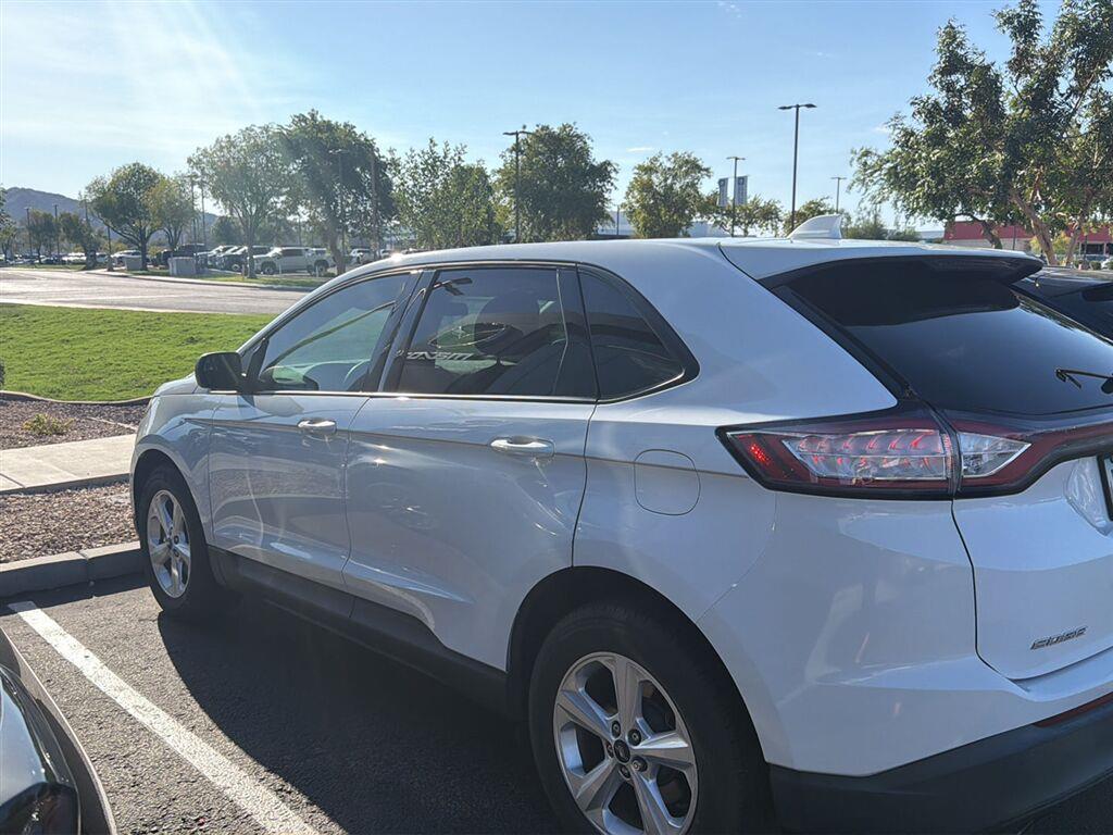 Oxford White 2015 Ford Edge SUV / Crossover Front-Wheel Drive 6-Speed Automatic