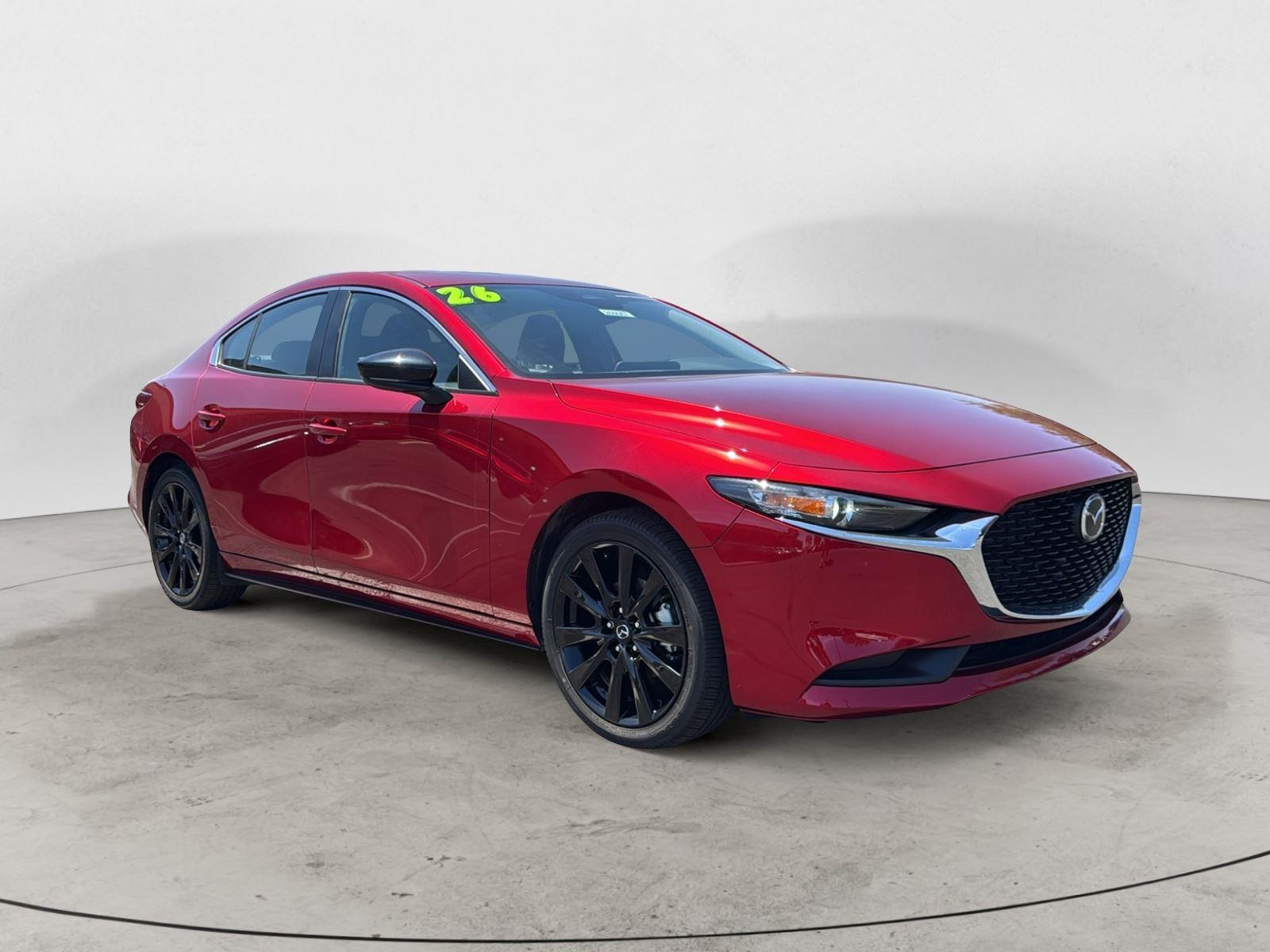 Soul Red Crystal Metallic 2026 Mazda MAZDA3 Sedan Front-Wheel Drive Automatic