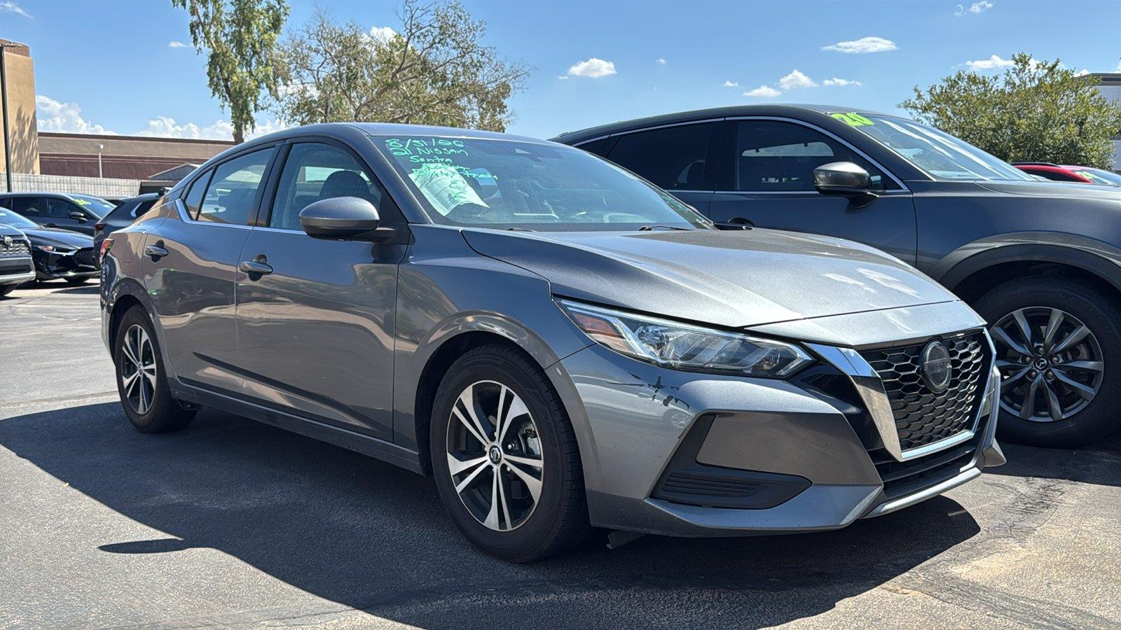 2021 Nissan Sentra Sedan Front-Wheel Drive 