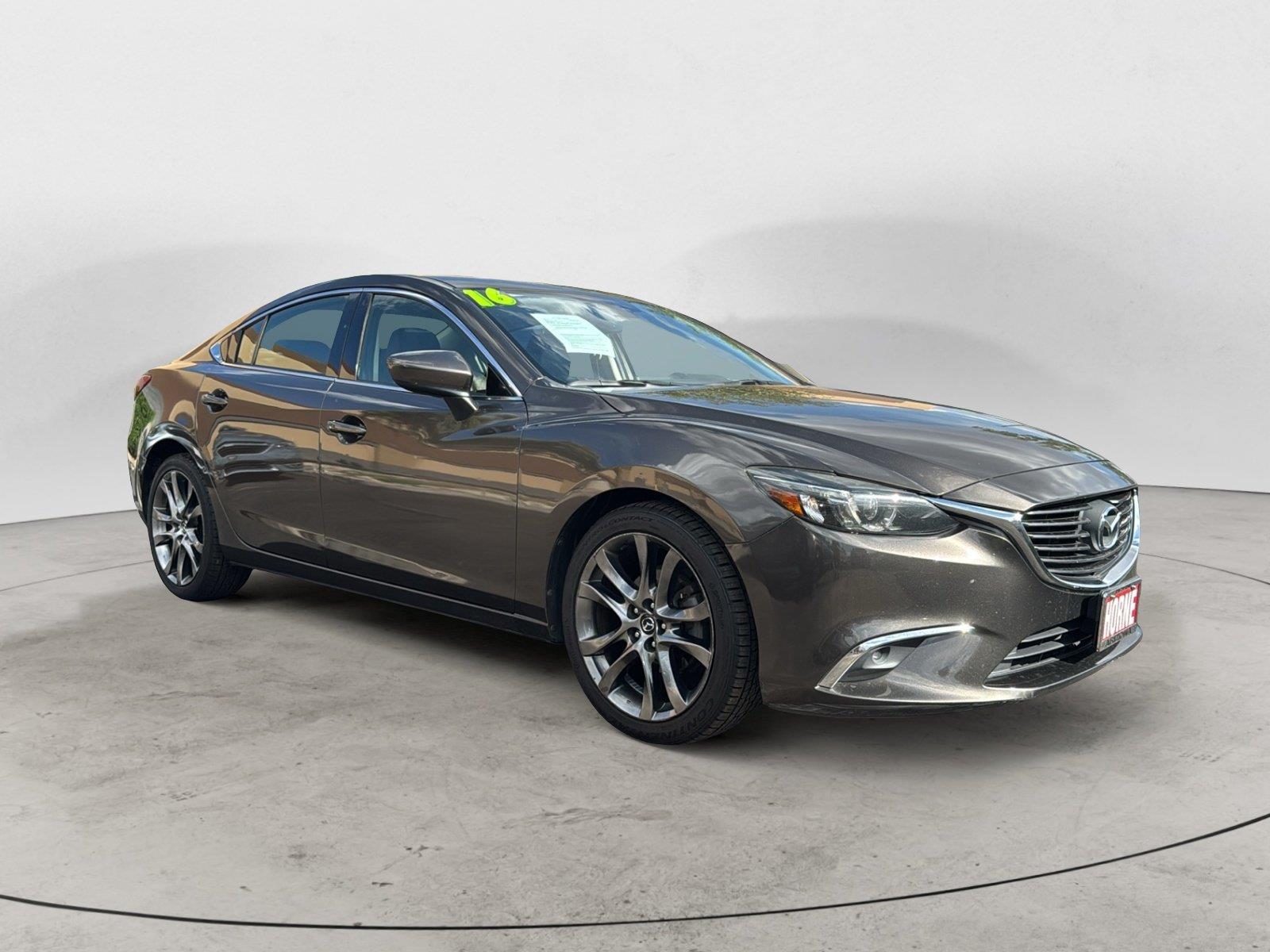 Titanium Flash Mica 2016 Mazda MAZDA6 Sedan Front-Wheel Drive Automatic
