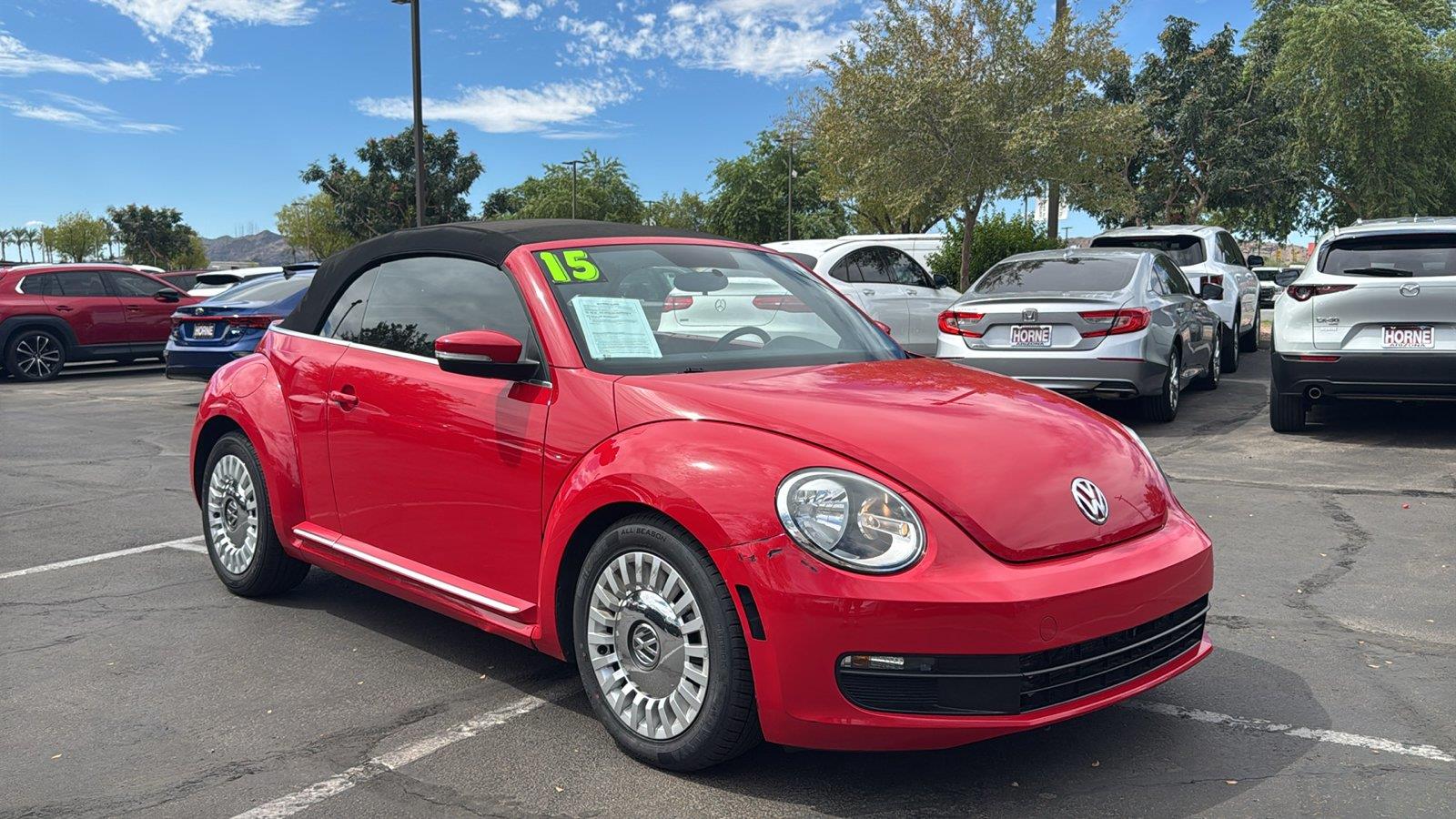 2015 Volkswagen Beetle Convertible Front-Wheel Drive Automatic