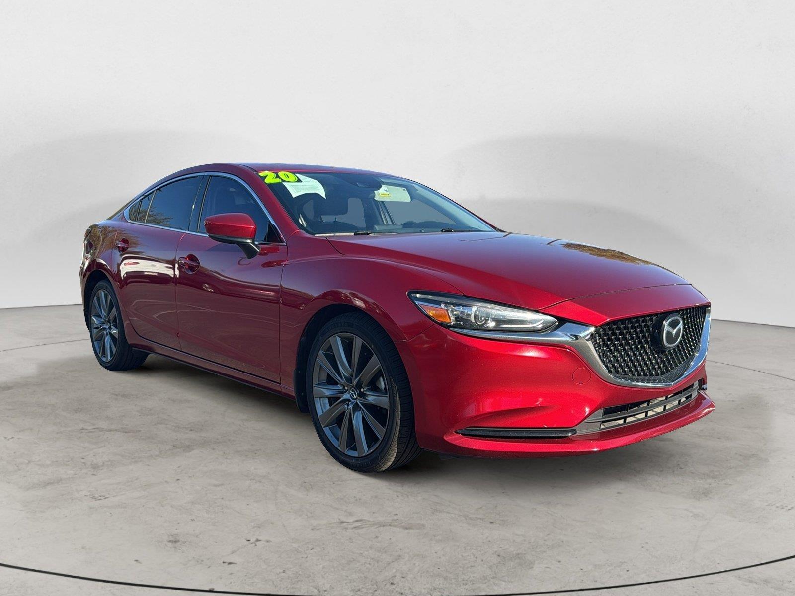 Soul Red Crystal Metallic 2020 Mazda MAZDA6 Sedan Front-Wheel Drive Automatic