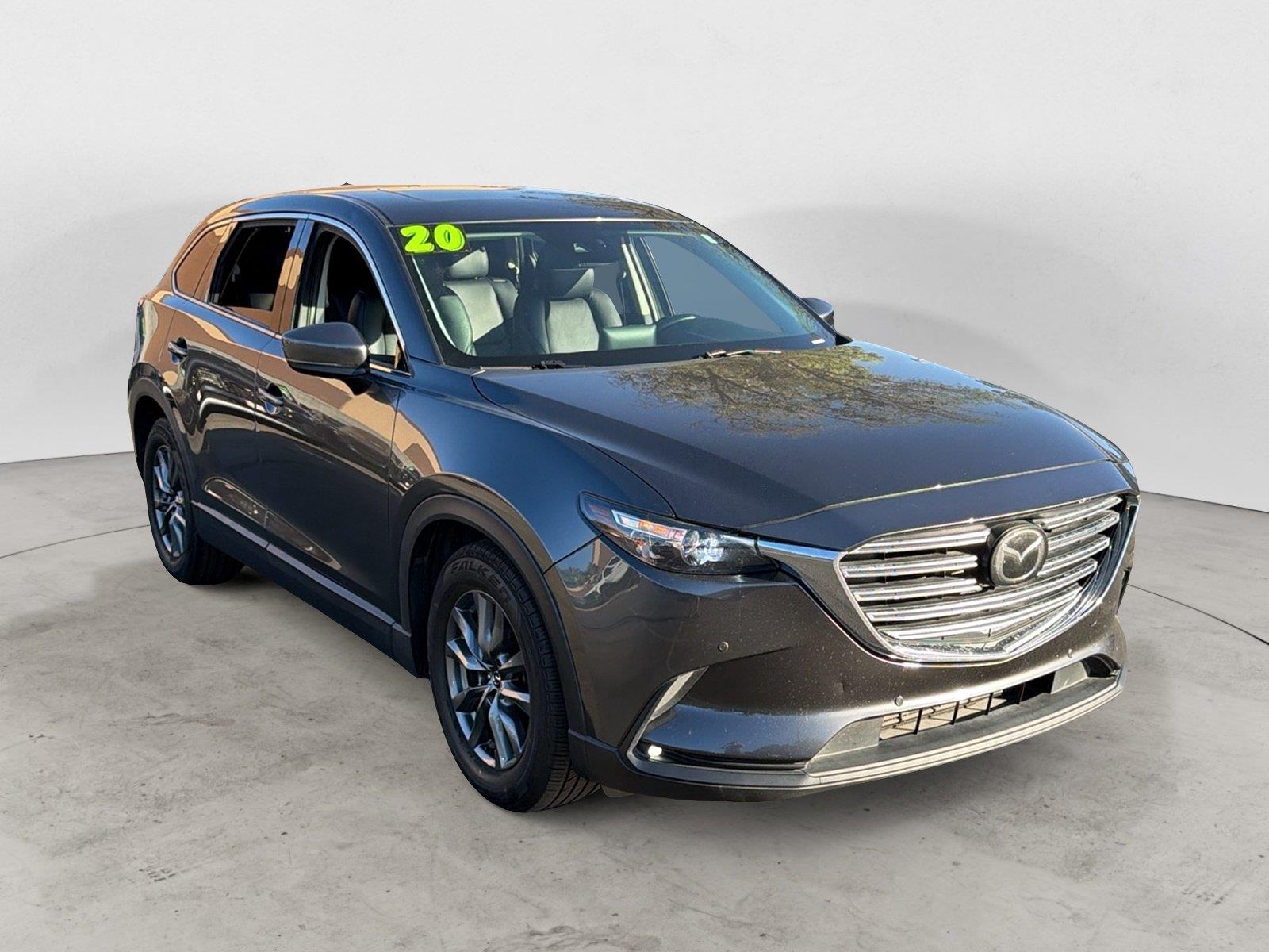 Machine Gray Metallic 2020 Mazda CX-9 SUV / Crossover Front-Wheel Drive Automatic
