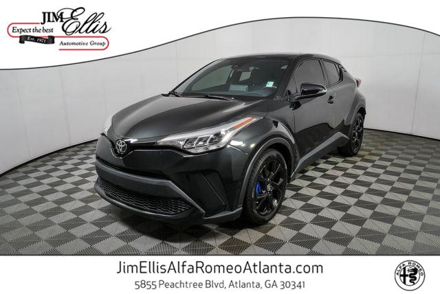Black Sand Pearl 2021 Toyota C-HR SUV / Crossover Front-Wheel Drive Continuously Variable Transmission