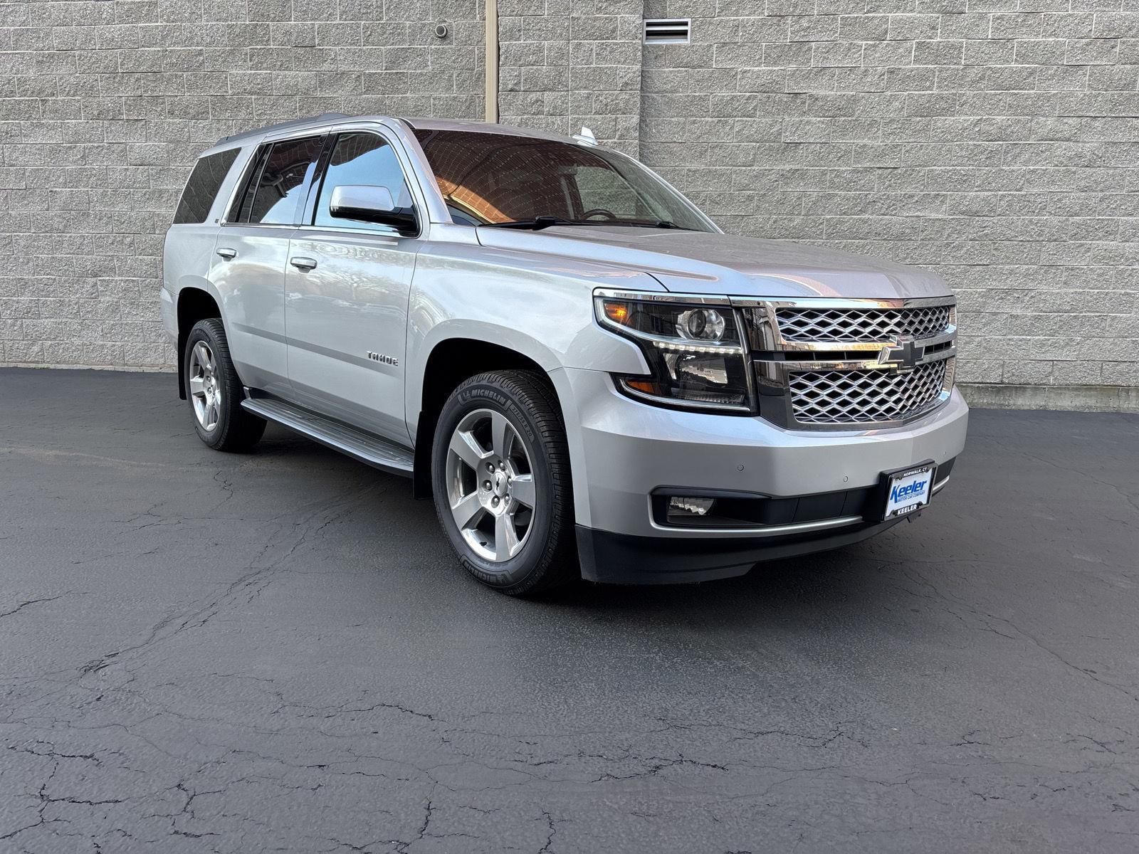 Silver Ice Metallic 2018 Chevrolet Tahoe LT 4WD SUV / Crossover Four-Wheel Drive 6-Speed Automatic
