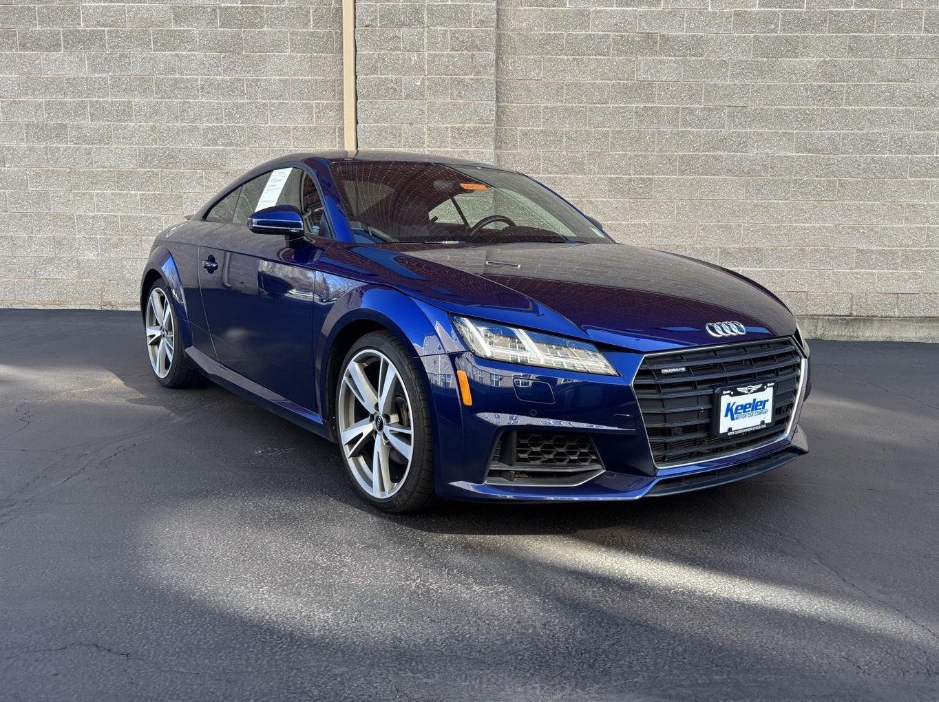 Navarra Blue Metallic 2022 Audi TT 2.0T quattro Coupe AWD Coupe All-Wheel Drive 7-Speed Automatic