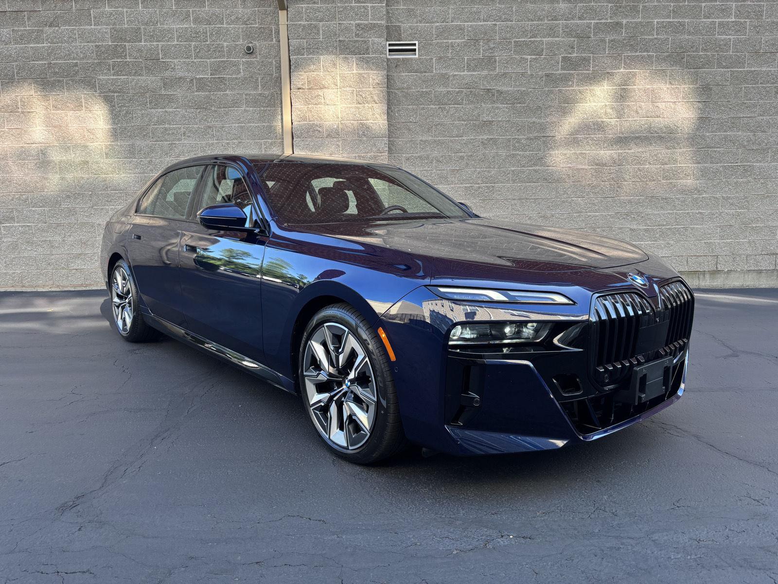Tanzanite Blue II Metallic 2023 BMW 7 Series Sedan All-Wheel Drive Automatic