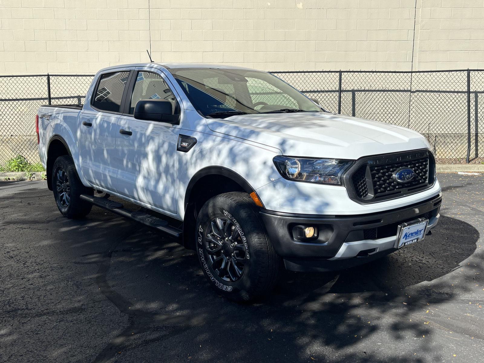 Oxford White 2020 Ford Ranger Pickup Truck Four-Wheel Drive Automatic