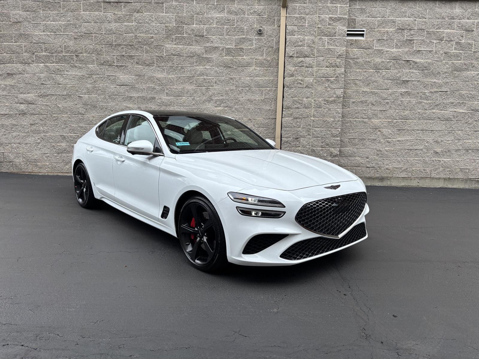 Alta White 2026 Genesis G70 Sedan All-Wheel Drive Automatic