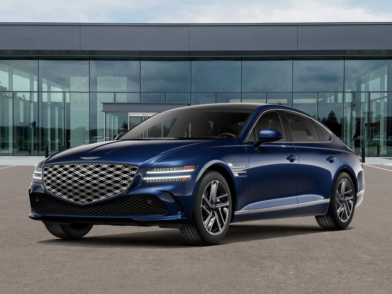Capri Blue 2027 Genesis G80 Sedan All-Wheel Drive Automatic