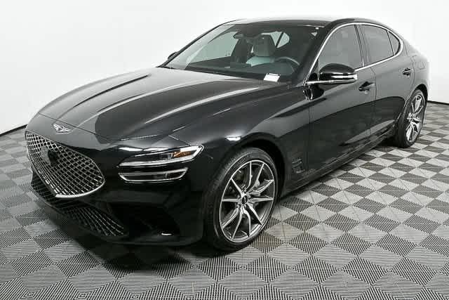 Vik Black 2025 Genesis G70 Sedan Rear-Wheel Drive Automatic