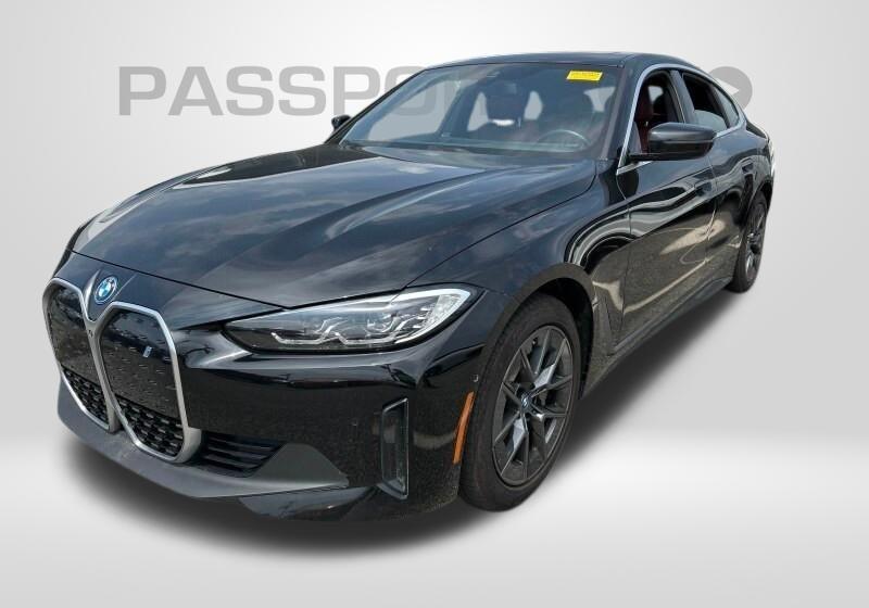Jet Black 2023 BMW i4 Sedan Rear-Wheel Drive Automatic
