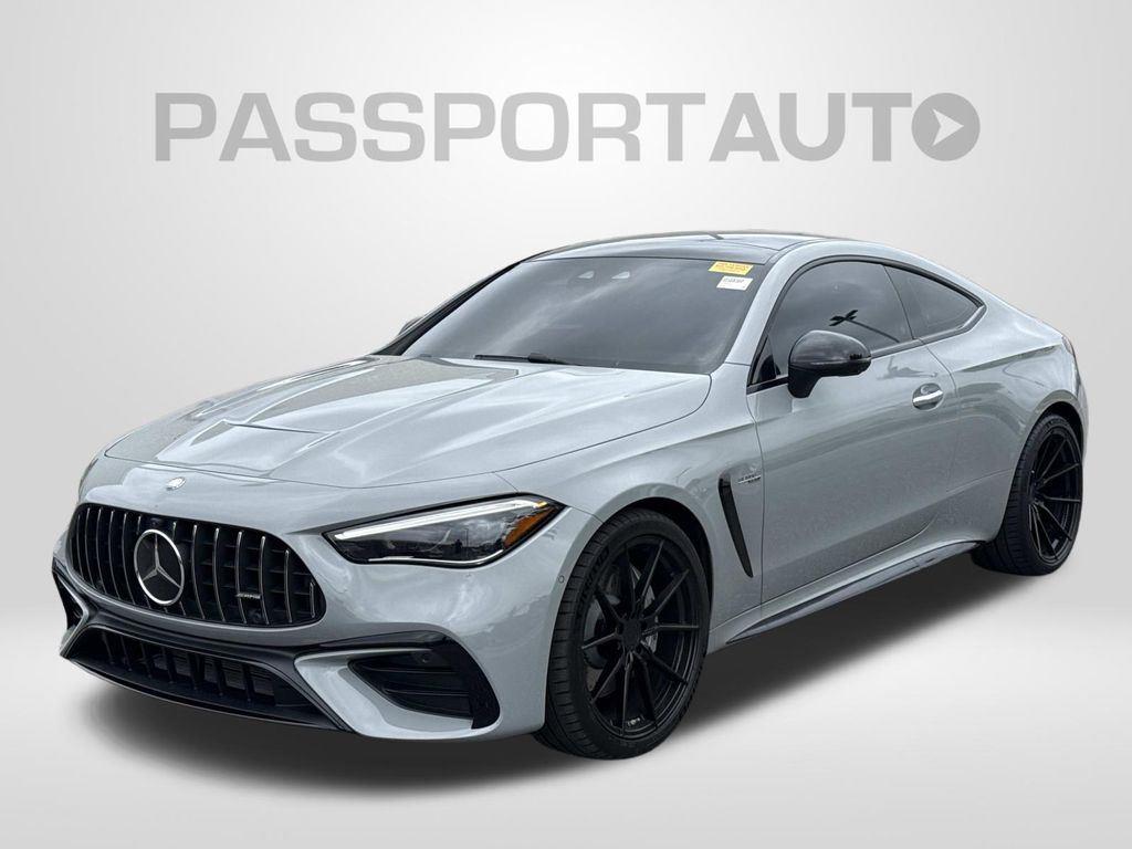 Gray (MANUFAKTUR Alpine Grey Metallic) 2025 Mercedes-Benz CLE Coupe All-Wheel Drive 9-Speed Automatic