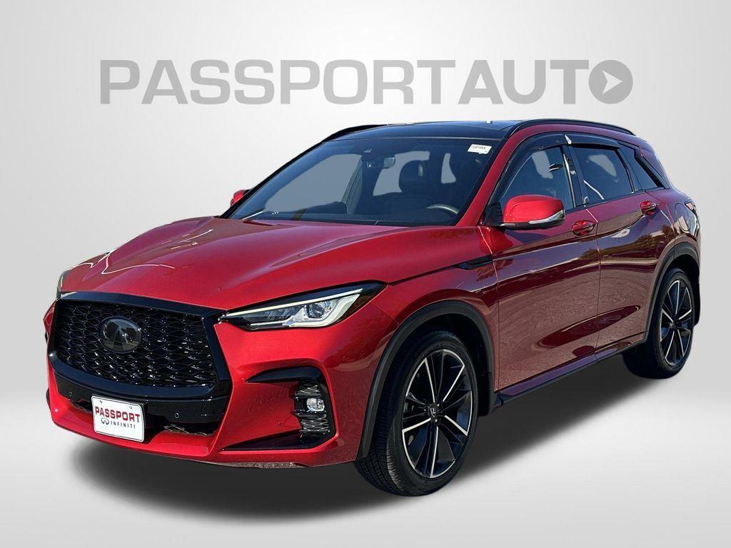 Dynamic Sunstone Red 2023 INFINITI QX50 SUV / Crossover All-Wheel Drive Continuously Variable Transmission