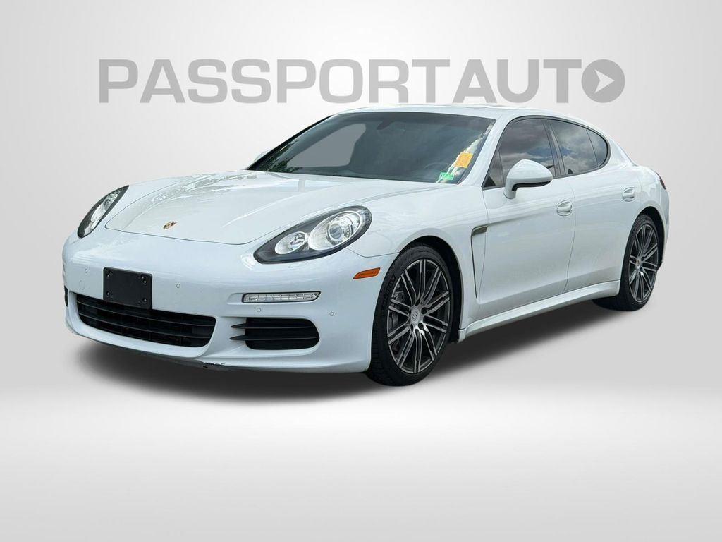 White 2015 Porsche Panamera Sedan All-Wheel Drive 7-Speed Automatic
