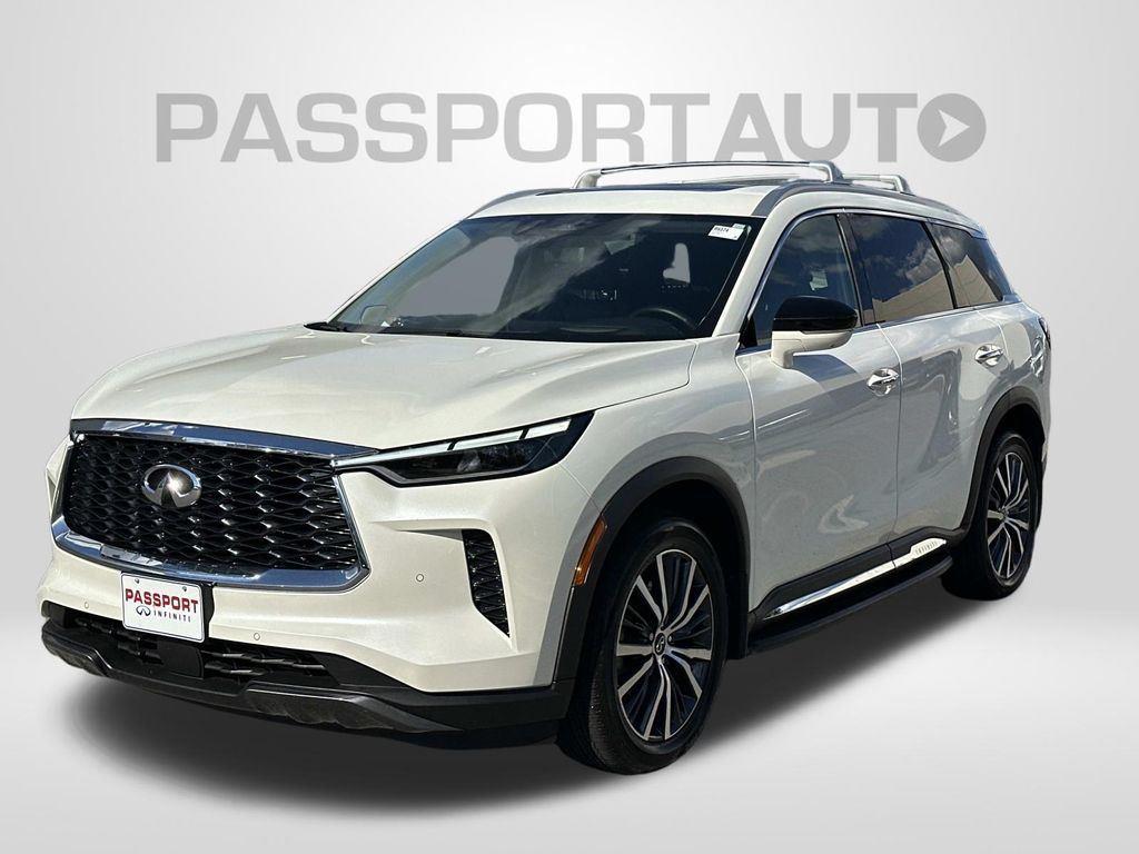 Majestic White 2025 INFINITI QX60 SUV / Crossover All-Wheel Drive 9-Speed Automatic