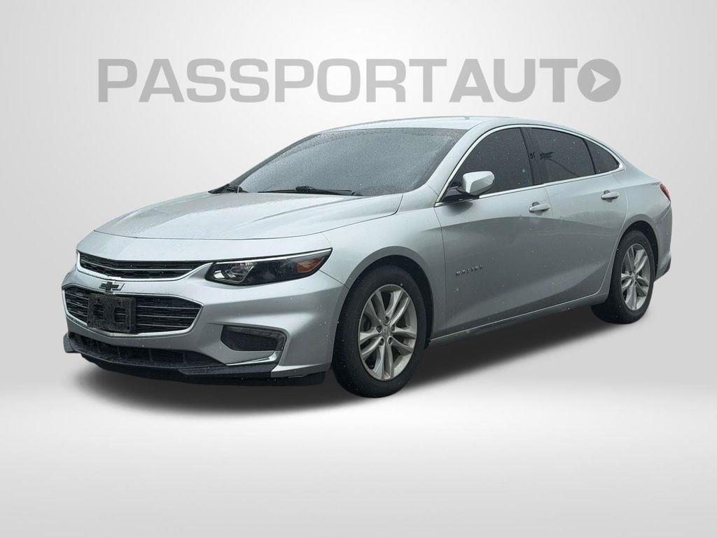 Silver Ice Metallic 2018 Chevrolet Malibu Sedan Front-Wheel Drive 6-Speed Automatic